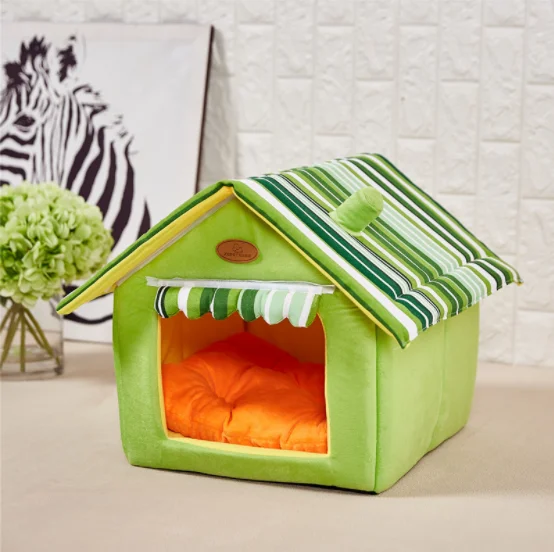 

Newest Small Soft Indoor Or Outdoor Pets Dog Cat Puppy Bed Warm Sofa Cage House Mat Nest
