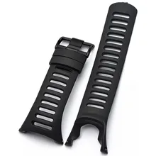 Заменить мужские Т-ремень для SUUNTO Ambit 24 мм Мужские часы на резиновом ремешке мужские браслеты черная пряжка с инструментом