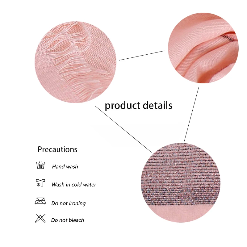 Плотная мерцающих Макси хлопковый шарф хиджаб Женские однотонные Мокасины с бахромой и шали с блестками мусульманское длинное мусульманский тюрбан тюрбаны шарфы/шарф 10 шт./лот