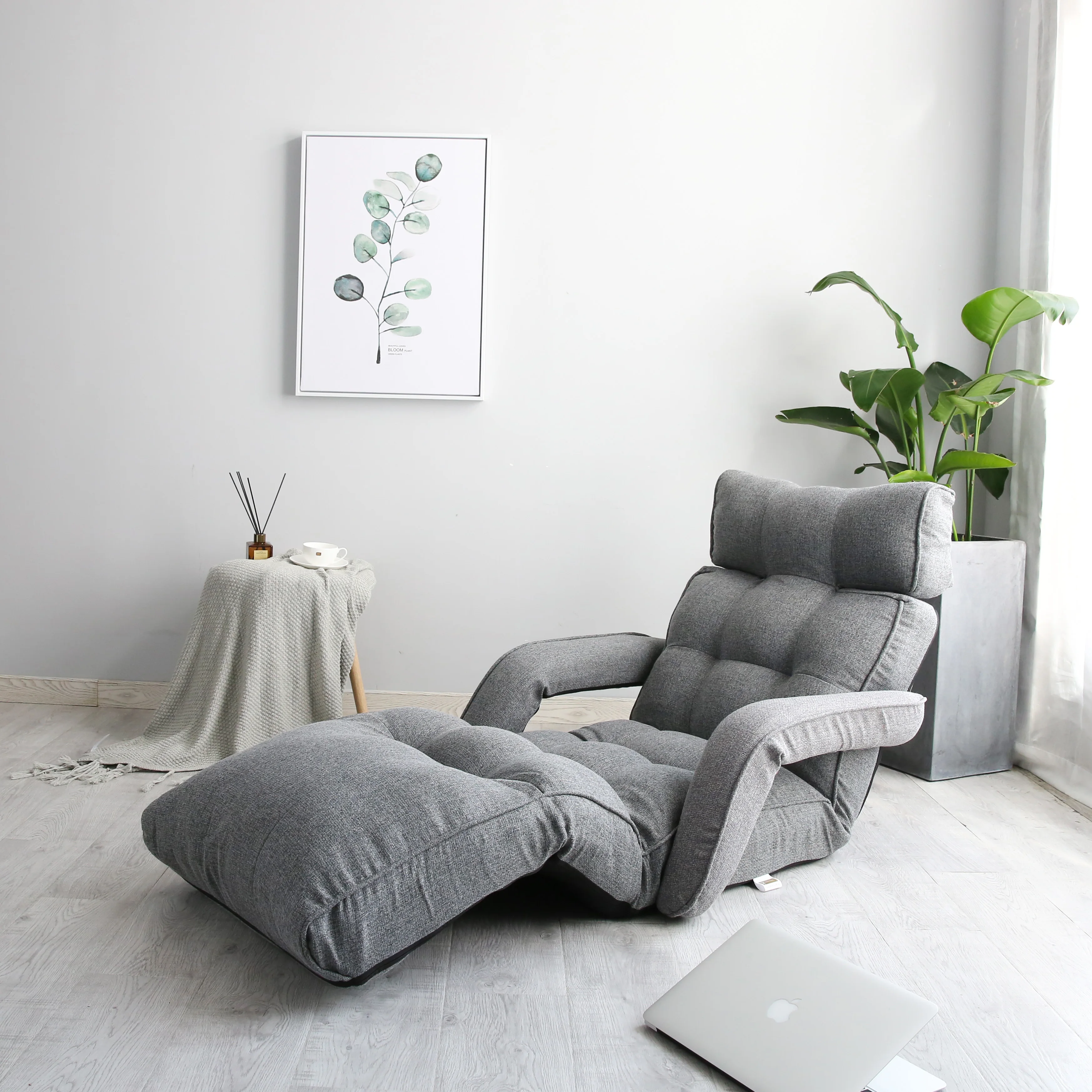 Clearance Louis Fashion Living Room Sofas Single Modern Minimalist Bed Bedroom Simple Tatami Folding Small Apartment Lazy Chair 1