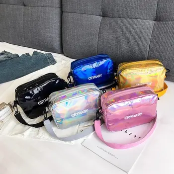 

Fashion Embroidery Female PU Bags Handbags 2019 New Arrival Women Zipper Casual Simple Messenger Bags Shoulder Bags