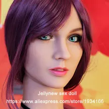 sex doll head,solid silicone love dolls for men,real skin,oral depth 13cm,Fit body height:135,140,145,153,158,161,163,165,168 cm