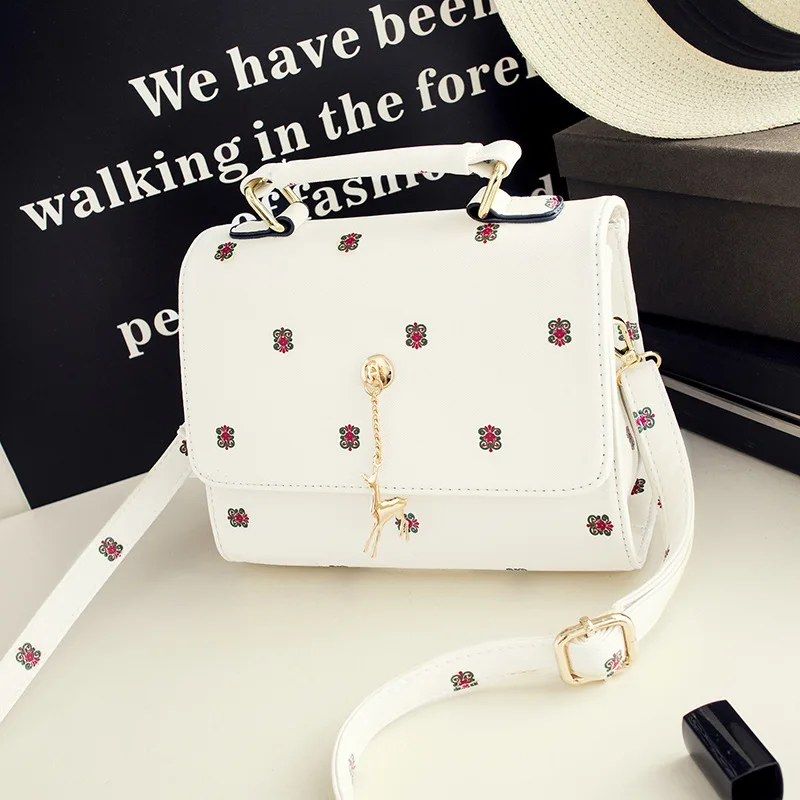 

Beaumais New Arrival Pu Leather Women Messenger Bags Mini Bag With Deer Toy Leather Handbags Women Shoulder Bags Clutch DB5854