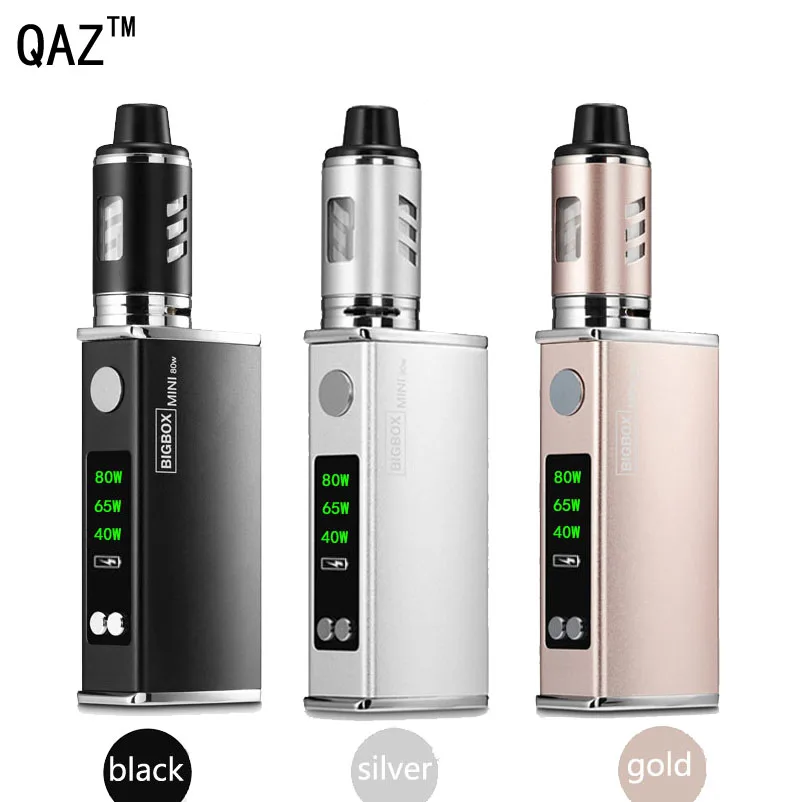 80 Вт электронная сигарета испаритель Vape Mod kit коробка распылитель кальянов Vaper Shisha