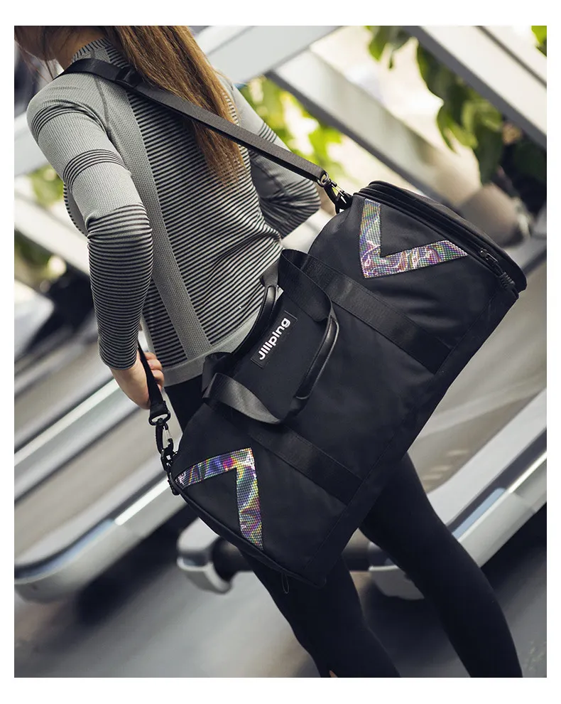 Grande bolsa de Ombro tas Yoga Patchwork