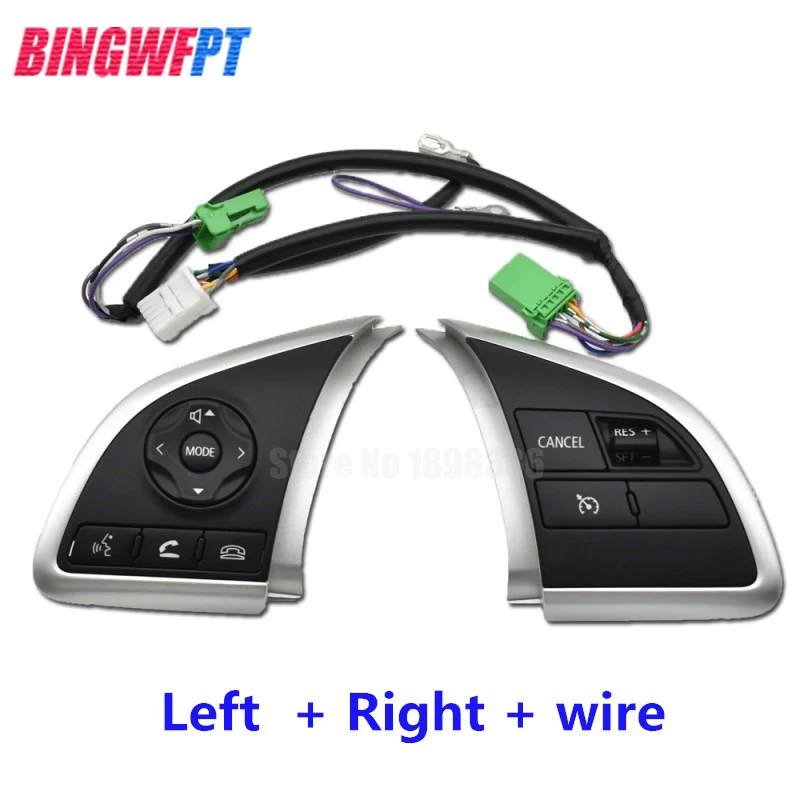 

Phone Audio Radio Control Cruise Control Switch Steering Wheel Switch Button For Mitsubishi Outlander 2013-2018 Xpander