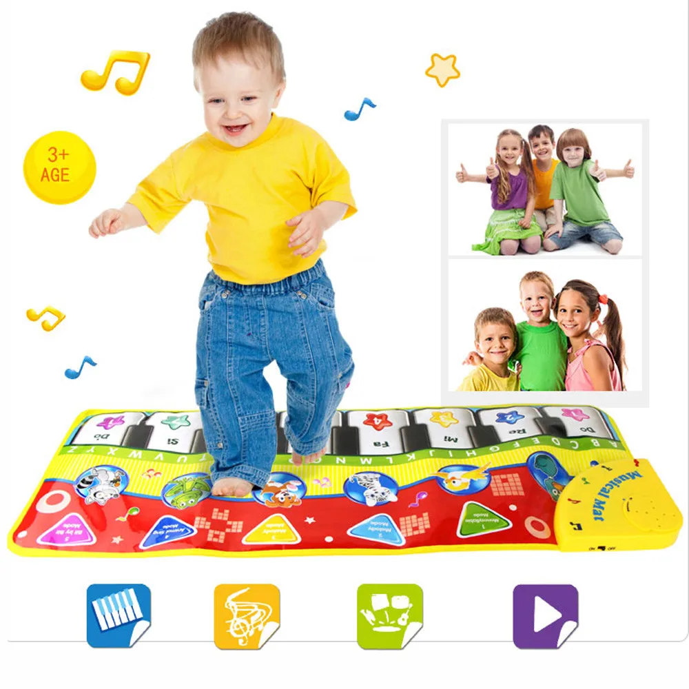 High Qualitity Fashion Children New Touch Play Keyboard Musical Music Singing Gym Carpet Mat