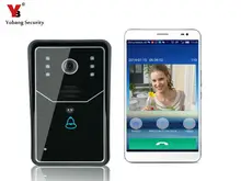 Yobang Security WiFi Doorbell Door Bell Wireless IP Intercom Interfone Smart Video Phone Unlock Alarm By