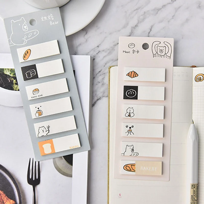 

Cute Cartoon 6 Unicorn Cat Memo Pad Note Sticky Paper Korean Stationery Rainbow Planner Stickers Notepad School Office