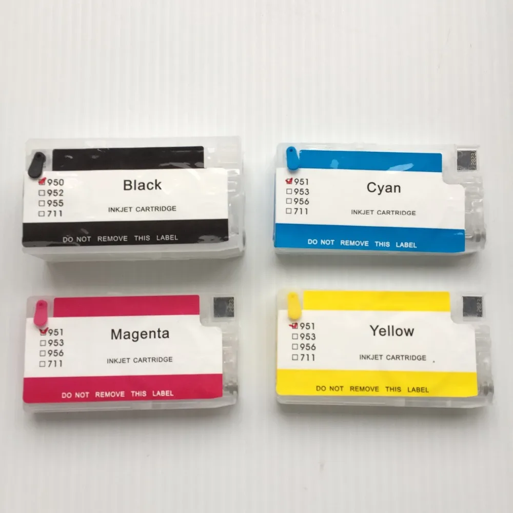 YOTAT Refillable ink cartridge for HP 950 951 HP950 HP951 for HP Pro