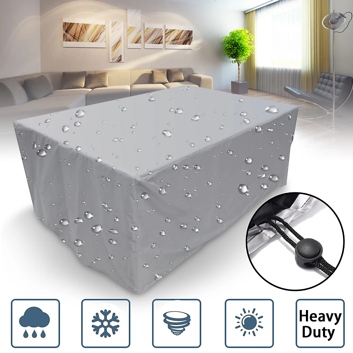 Details about   Outdoor Furniture Cover Waterproof Patio Furniture Protector Garden Rain Cover 