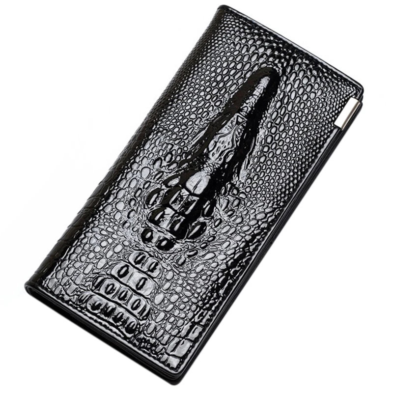 

5 pcs of Qian Xi Lu Fashion Men's Long Purse Beautiful Crafts Unique Design