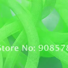 Зеленый Трубчатые Крин большой 16 мм Диаметр используется, чтобы сделать cyberlox волос 60 двор