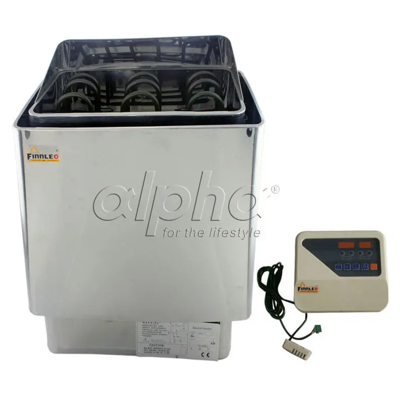 Обогреватель для сауны 9KW220 240V 50HZ из нержавеющей стали с цифровым контроллером