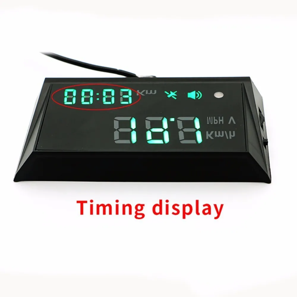 

GPS HUD Car Auto projector on the windshield Head Up Display Smart Automatic Sensitization Safe Driving Auxiliary Devices Black
