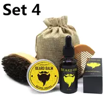 BellyLady Men Beard Oil Kit with Moustache Comb Brush Storage Bag Moustache Cream Beard Oil moustache ваза