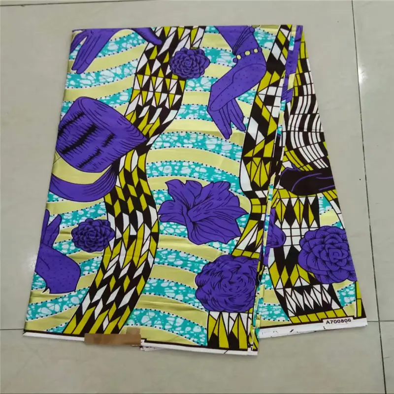 

New design mosaic gold design African Wax Prints high quality african Holland wax fabric for clothes ! P80409