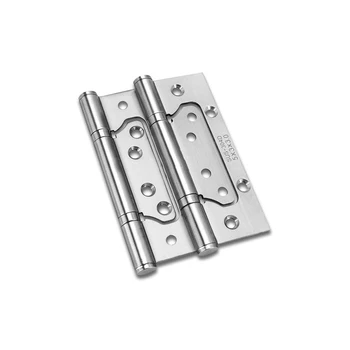 

Wooden Door Thickened 304 Stainless Steel Mother Hinges Furniture Hardware Free Slotted Mute 4" 5 Inch Hinge 2 Pcs (1 Pair)