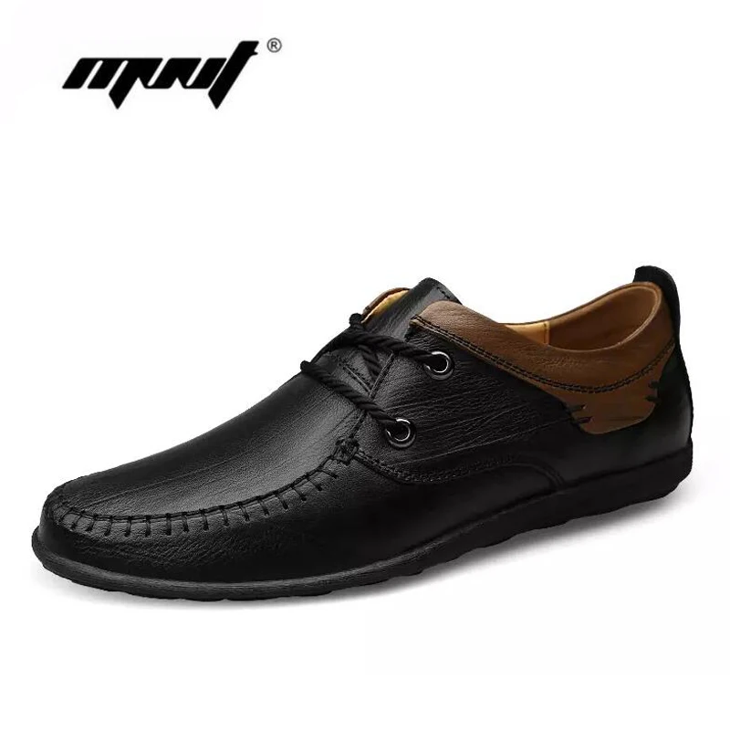 

Handmade Genuine Leather Men Shoes Soft Flats Shoes High-quality Outdoor Casual Shoes Men Breathable zapatos hombre Dropshipping