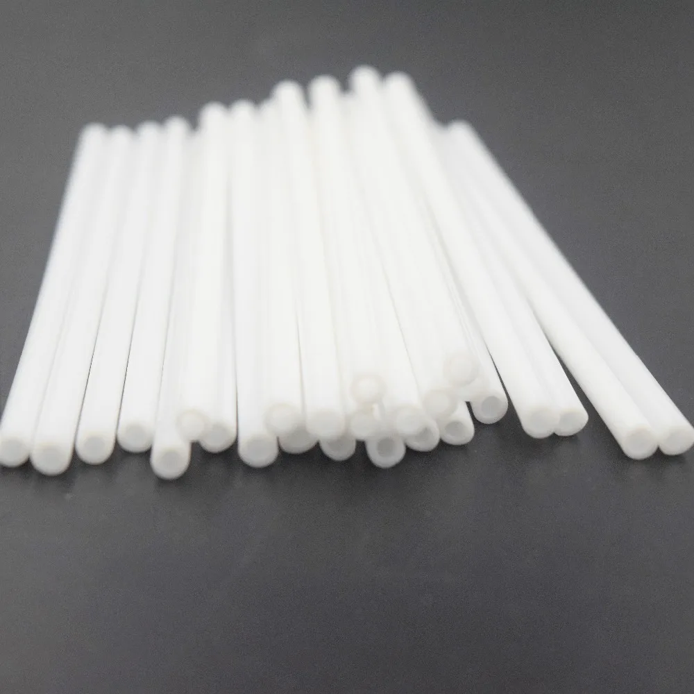 

100pcs 4x100mm Longer Plastic Lollipop Sticks DIY Pop Sticks Safe Candy Chocolate Sugar Tool