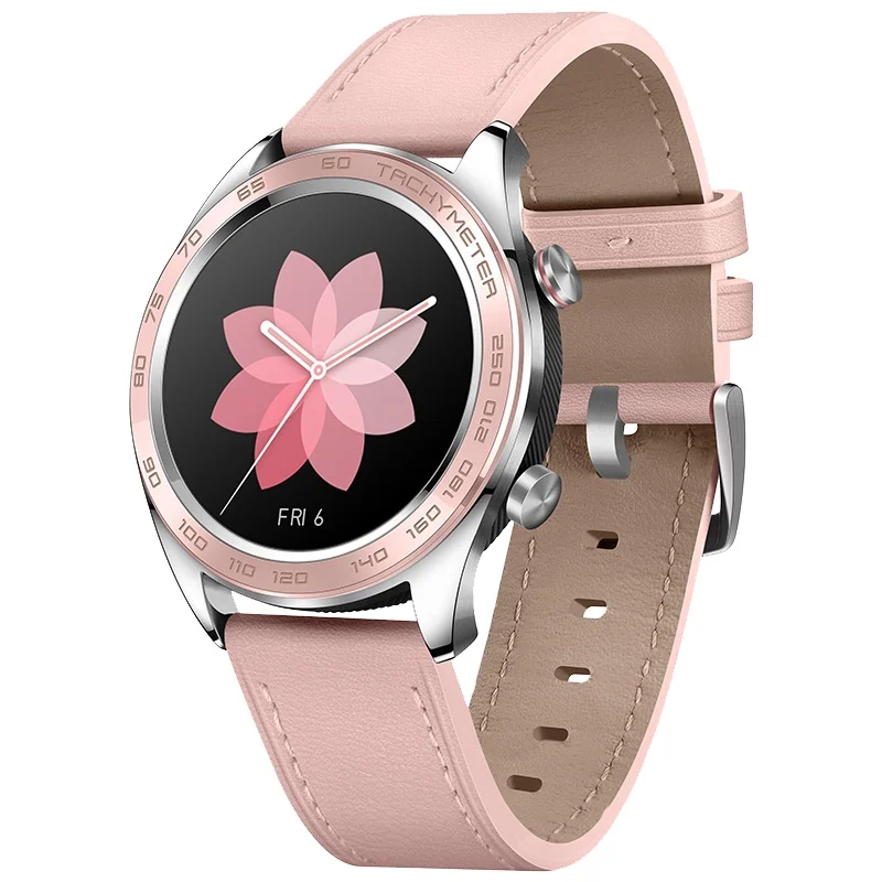 Оригинальные часы huawei Honor Dream, керамические уличные умные часы, гладкий тонкий длинный аккумулятор, gps, научный тренер Amoled - Цвет: Ceramic Edtion Pink