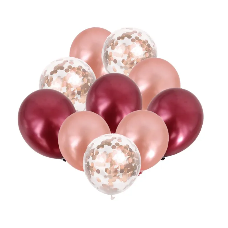 10pcs-Rose-Gold-Confetti-Balloons-Set-for-DIY-Wedding-Baby-Shower-Birthday-Decoration-Party-Supplies-Globos(5)