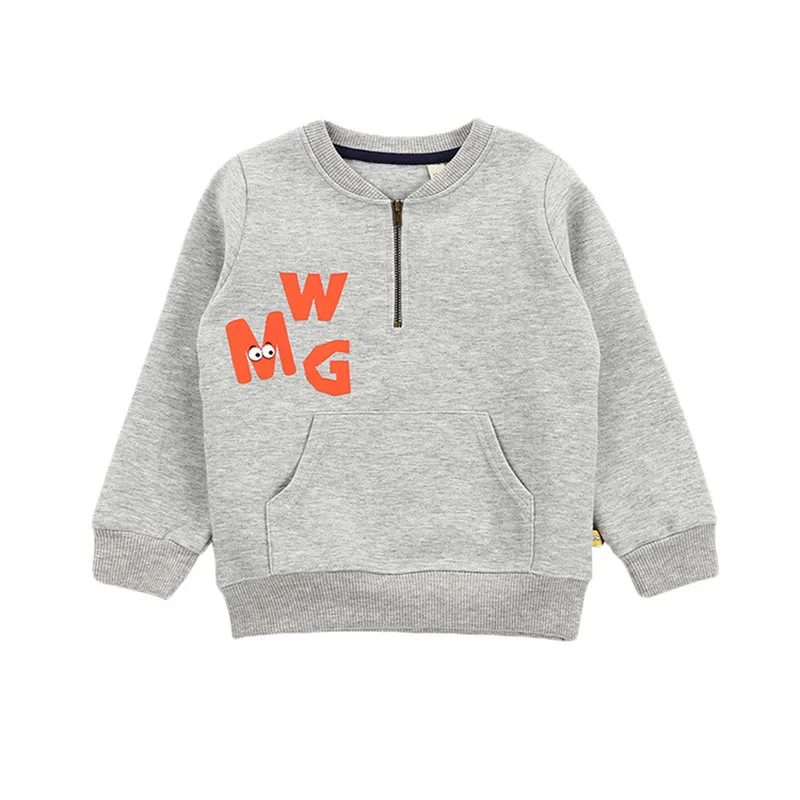 Новые детские санитарная одежда, хлопок мультфильм, Boys'Zipper санитарная одежда
