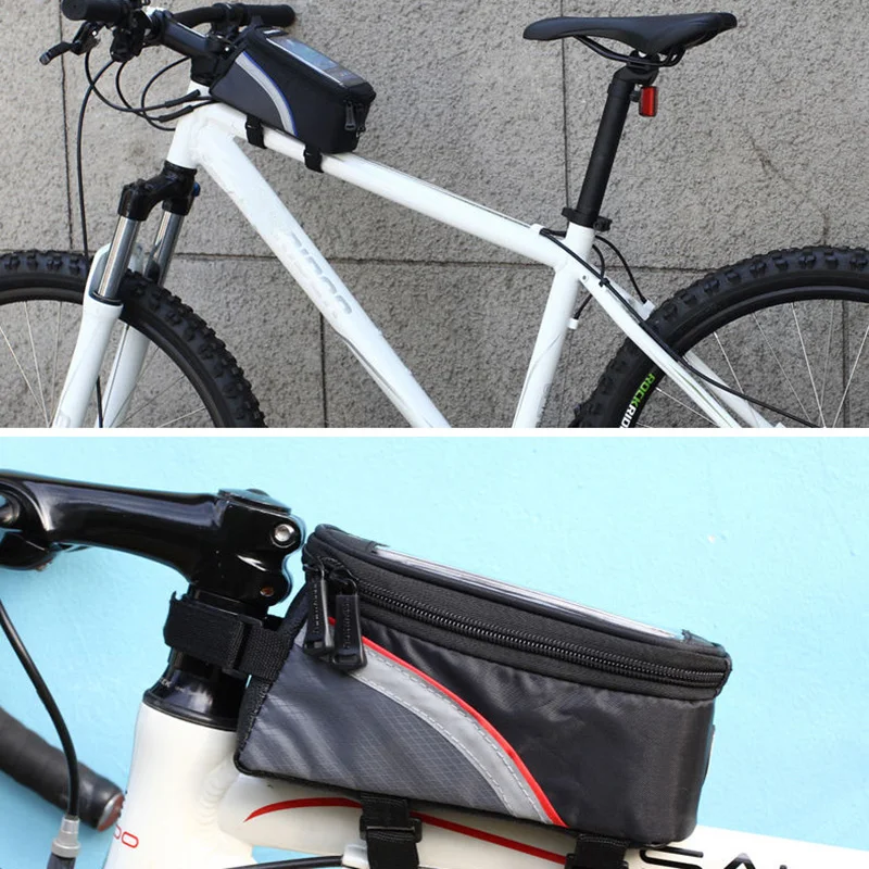 Велосипедные Сумки велосипедная Рама Чехлы для iPhone держатель Паньер мобильный телефон сумка 4,2 "-5,5" для челнока