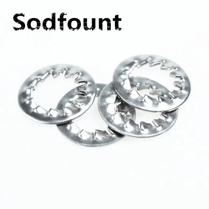100pcs 304 stainless steel retaining washer M3 M4 M5 M6 M8 M10 M12 M14
