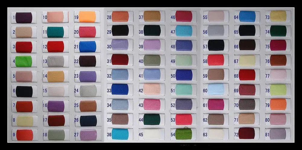 Monaco Yarn Color Chart