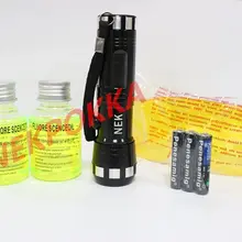 Обнаружение утечки УФ ультрафиолетовой лампы в автомобильной системе кондиционирования воздуха, кондиционер A/C системы тестовый Детектор комплект