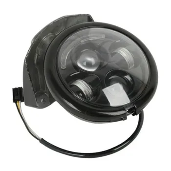 

Motorcycle 5 .75" LED Headlight Visor Bracket For Harley Sportster XL 883 1200 XL883 XL1200