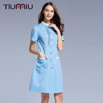 

High Quality short-sleeved Doctor Clothing Nurse Uniform Summer Hospital Medical Beauty Salon Spa Scrub Surgical Medical Uniform