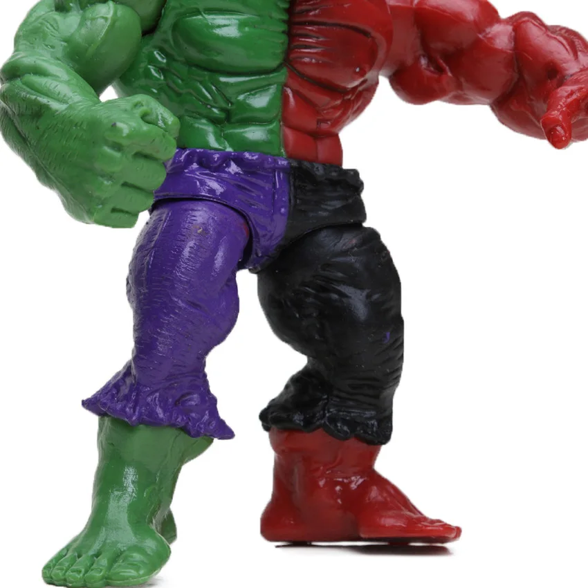 Набор из 4 игрушек Marvel 12 см мстители супергерой Халк Зеленый Красный Халк ПВХ фигурки Набор Коллекционная модель игрушки куклы