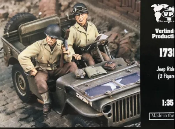 1/35 масштаб WW2 Jeep драйвер 2 людей(не включая CAR) миниатюры Второй мировой войны Resin Kit Модель Рис
