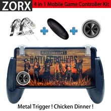For PUBG Mobile Game Controller Trigger Fire Aim Button L1R1 Shooter Joystick for IPhone Android  Handle for Knives Out Gamepad