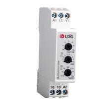 DMB51CM24 Analog Multifunction Timer Relay Module 5A 24V DC/AC-240VAC 7 Ranges Programmable Voltage Time Relay Switch Din Rail DMB51CM24 Analog Multifunction Timer Relay Module 5A 24V DC/AC-240VAC 7 Ranges Programmable Voltage Time Relay Switch Din Rail