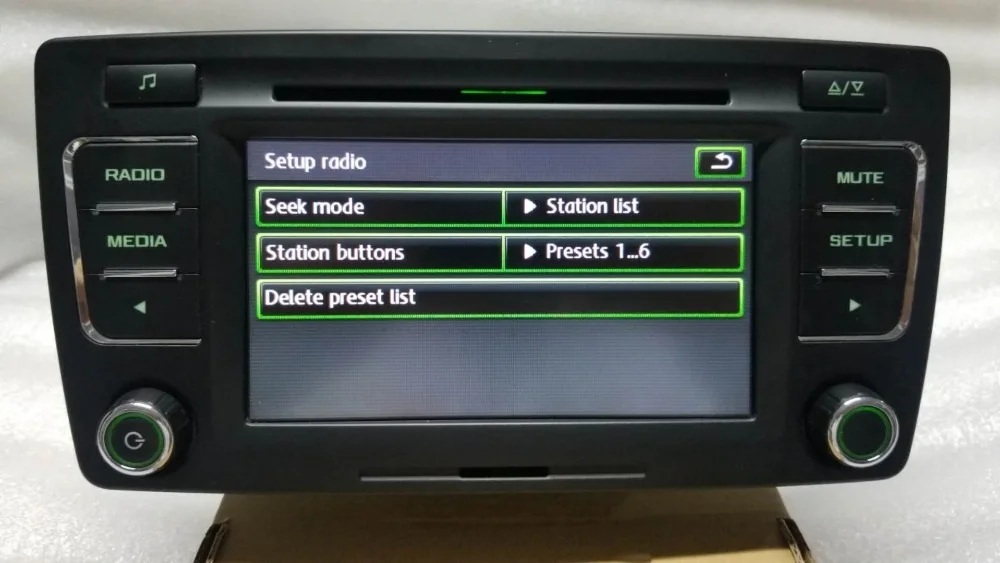 AIDUAUTO для Skoda PQ Octavia Yeti Радио Стерео RCD510 USB MP3 USB AUX 6 Changer CD плеер