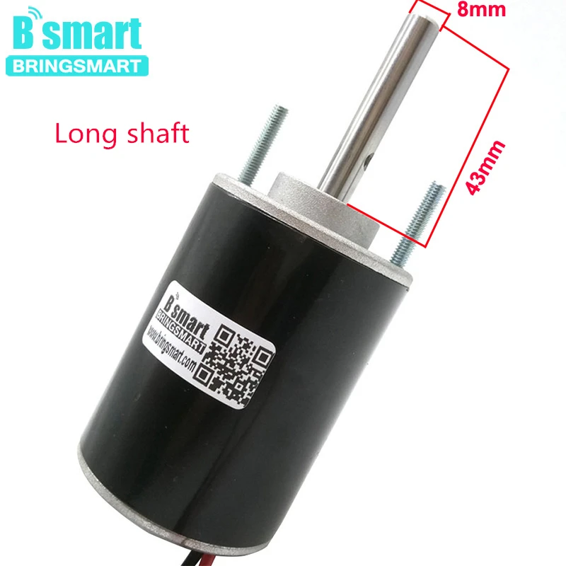 Bringsmart 3420 DC мотор 12 В Реверсивный 30 Вт высокоскоростной 3000 об/мин микро