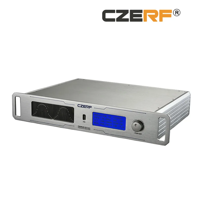 USB /розничная CZERF 400 Вт беспроводной fm-передатчик 2U коробка 87,5~ 108 МГц Регулируемый