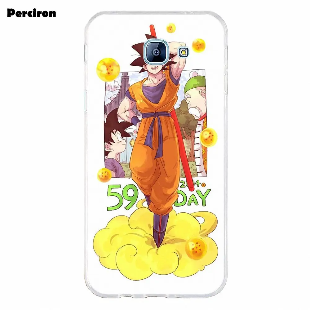 Perciron для Samsung Galaxy A3 A5 A7 J1 J2 J3 J5 J7 2015 2016 2017 мягкий милый чехол уникальный Dragon Ball Z Son