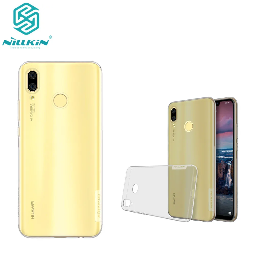 

Tpu case For Huawei Nova 3 Nillkin nature Transparent Clear Soft silicon TPU Protector case cover for huawei Nova 3