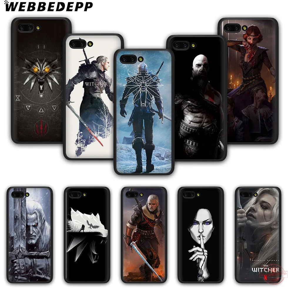 

WEBBEDEPP witcher art TPU phone case for Honor 6A 7A 2GB/3GB Pro 7C 5.99in 7X 8X 8C 9 10 Note10 for Honor 8 9 10 Lite