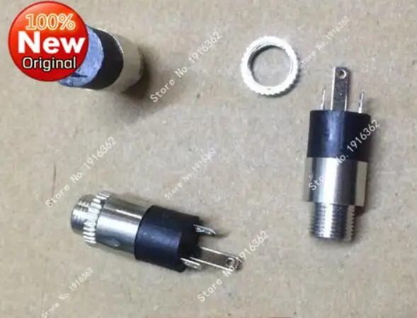 300PCS Lot PJ 392 3 5MM Stereo Female Audio Sockect Jack Connector with Screw 3Pin for Headphone