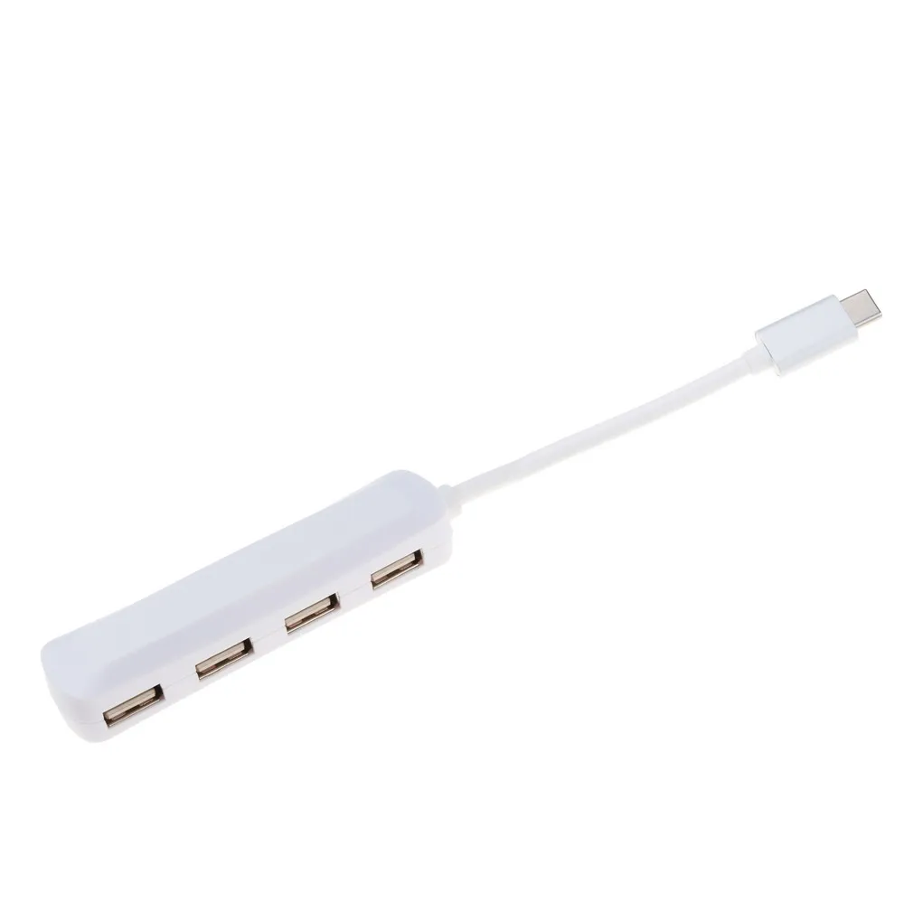 Мини концентратор kebidu с Type c на USB 2 0 4 порта 3 адаптер для MacBook ChromeBook Pixel ПК ноутбука C