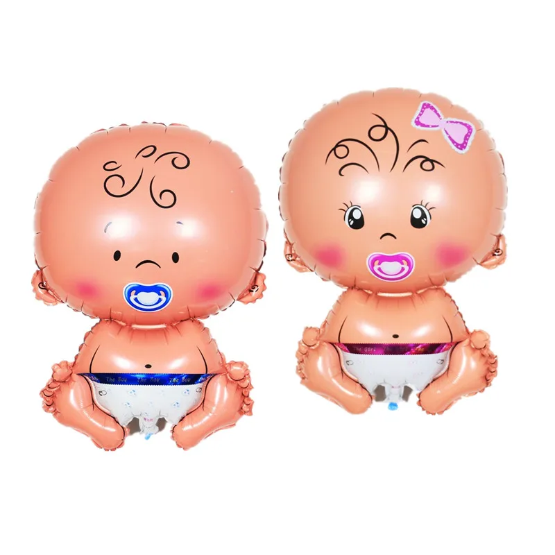 

2 pcs/lot 36 Inch Sucking Nipple Angel Baby Balloons Cute Cartoon Foil Baby Balloon for Party Pregnant Women Bedroom Decorations