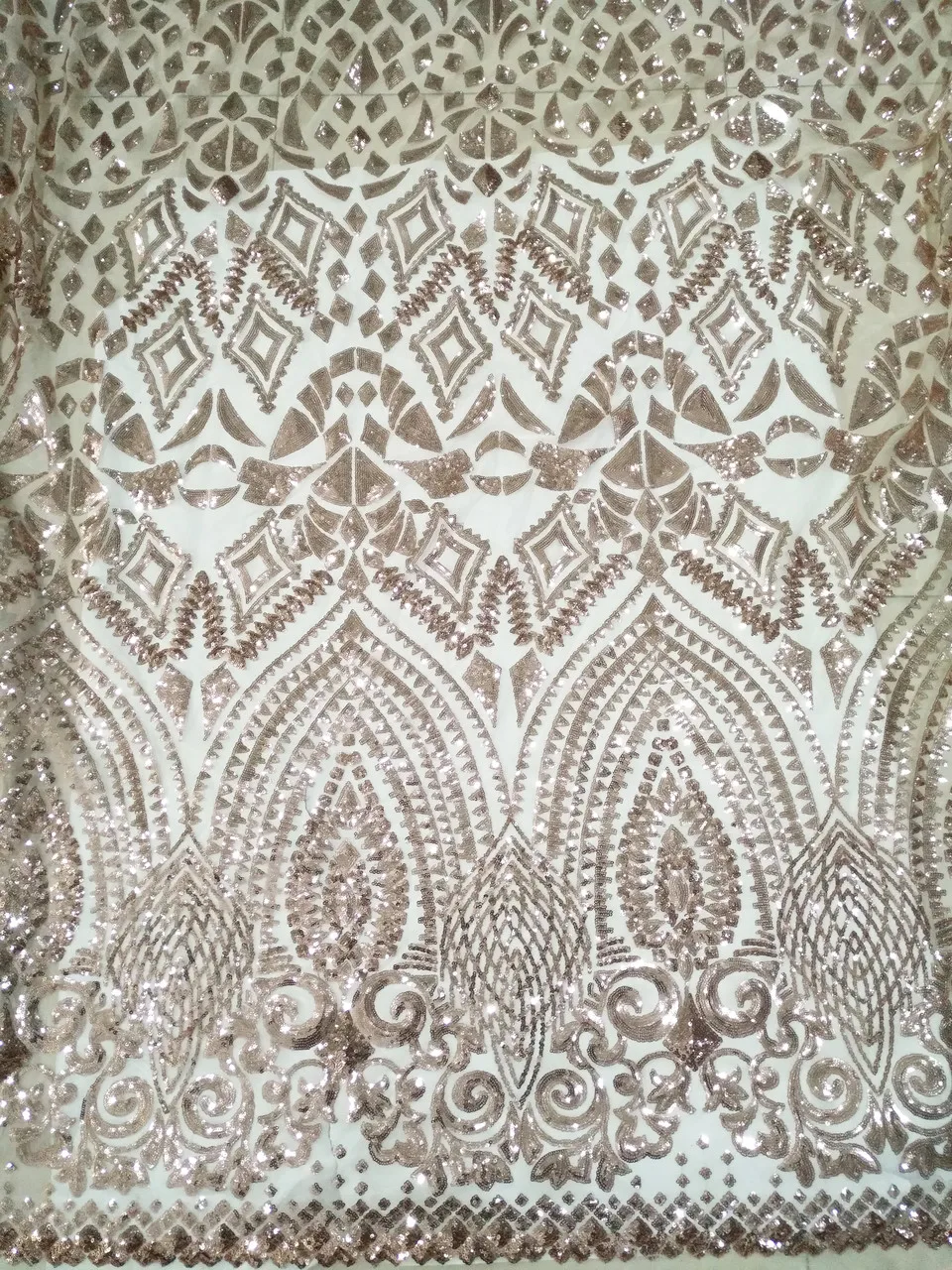 Off White африканская кружевная ткань высокое качество кружева с блестками/Последние золотые французские нигерийские кружевные ткани для свадьбы Vs-lj893