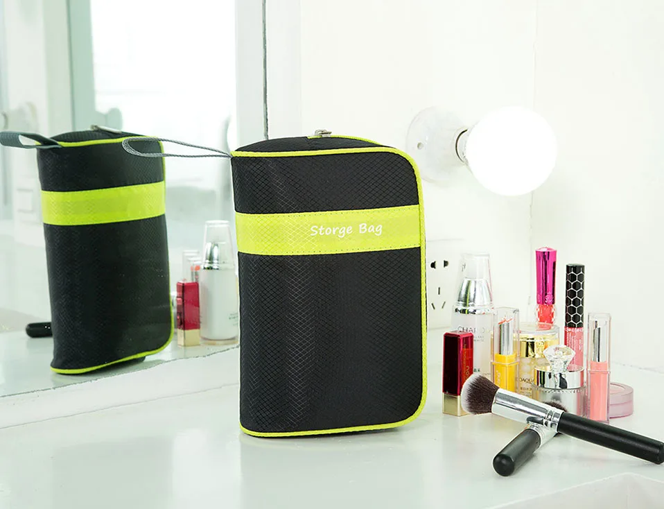 Makeup Usb Data Travel Electronic Accessories Cable Organizer Bag Large Travel Bag Organizer Electronic Multi-Functional (12)