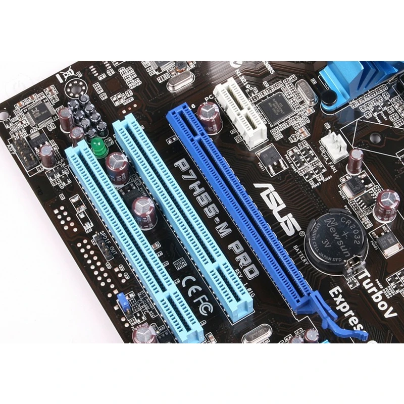 ASUS P7H55-M Pro оригинальная материнская плата ASUS Socket LGA 1156 uATX DDR3 HDMI DVI VGA USB2.0 16GB H55 настольная материнская плата