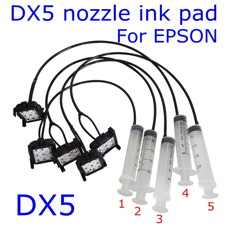 8 L Shape Tube for Canon HP Brother EPSON DIY CISS Continuous Ink Supply System